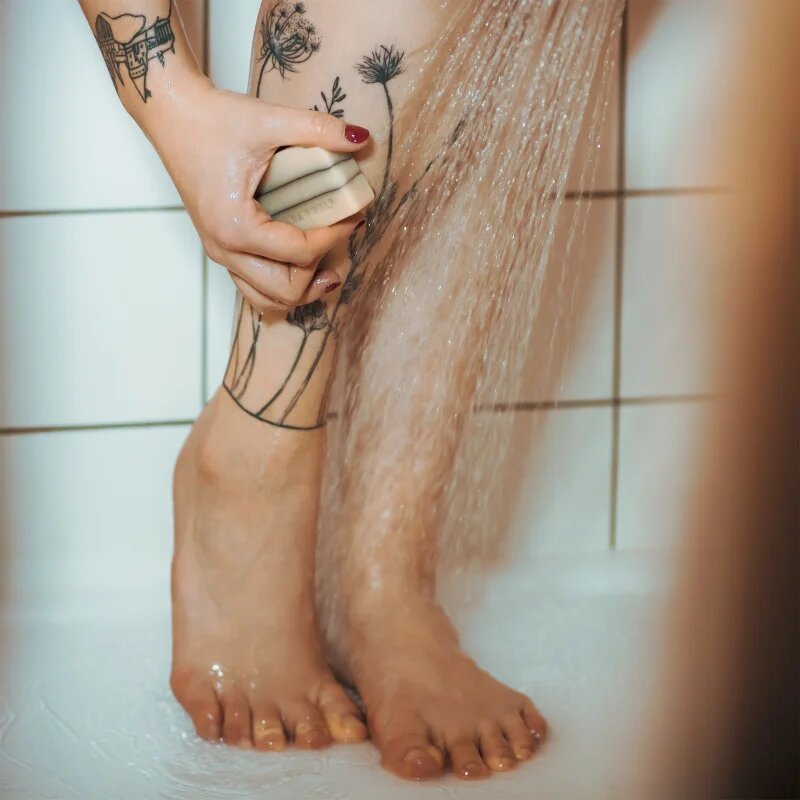 Almara Soap Natural After Tattoo přírodní mýdlo se zklidňujícím účinkem 90 g