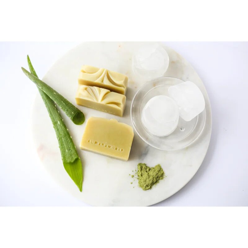 Almara Soap Natural Aloe Vera ručně vyráběné mýdlo 90 g