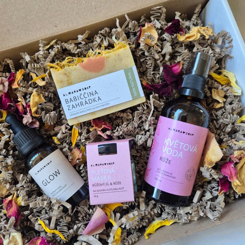 Almara Soap Skin Essentials Dry Skin dárková sada pro suchou pleť