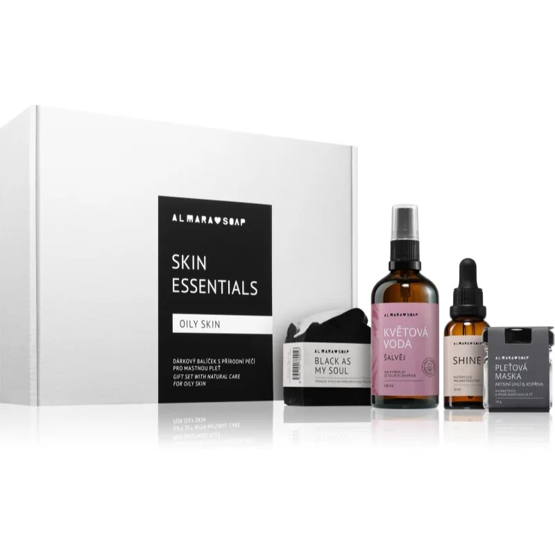 Almara Soap Skin Essentials Oily Skin dárková sada pro mastnou pleť