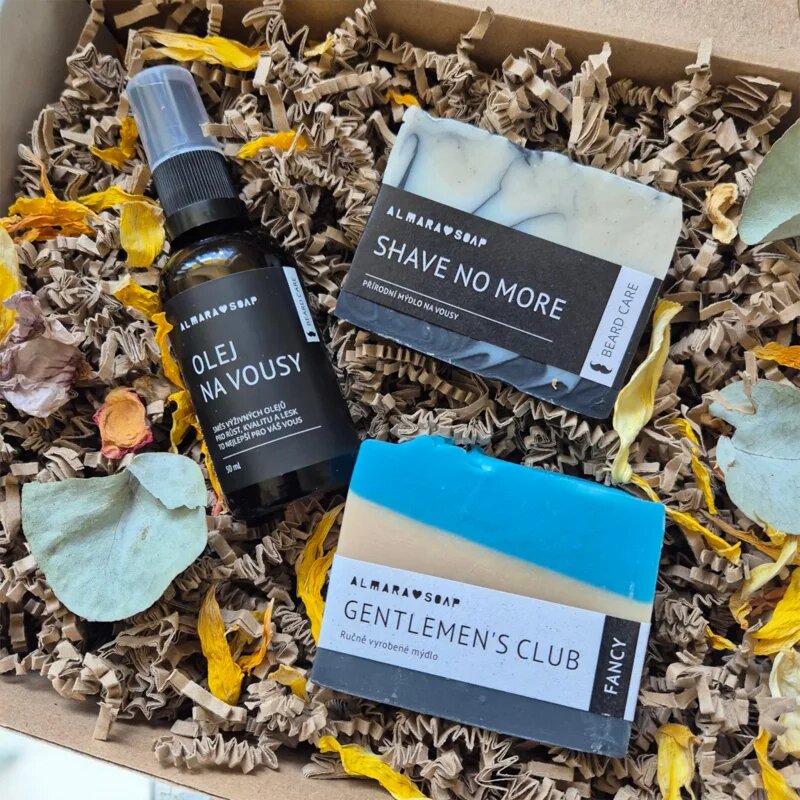 Almara Soap The Bearded Gentlemen dárková sada na vousy pro muže