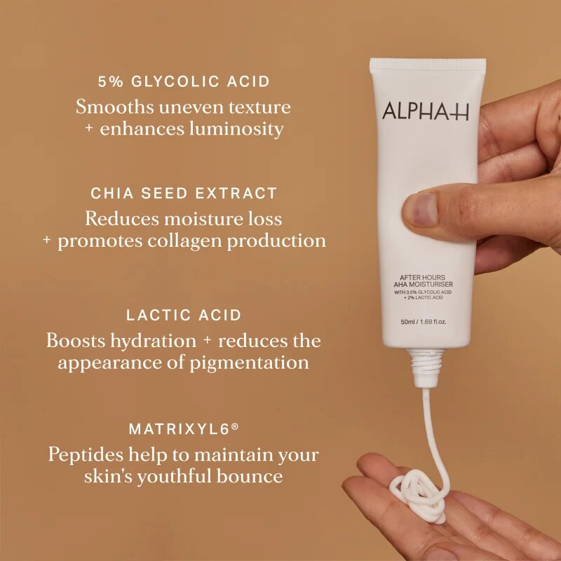 Alpha-H After Hours noční krém s AHA kyselinami 50 ml