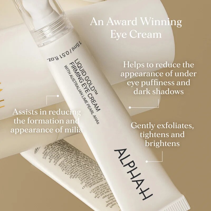 Alpha-H Liquid Gold zpevňující oční krém proti stárnutí 15 ml