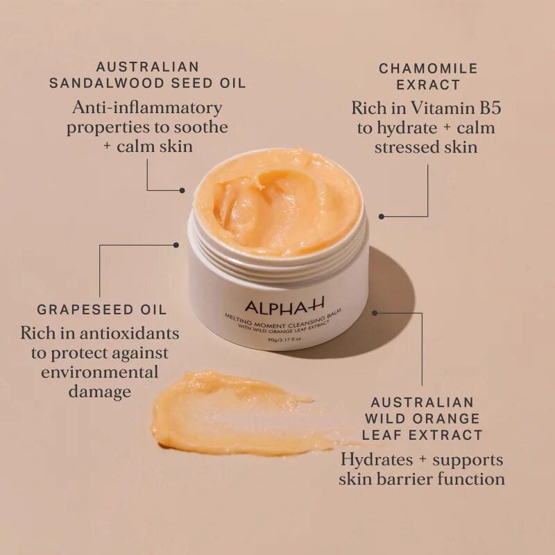 Alpha-H Melting Moment Cleansing Balm vyživující čisticí balzám 90 g