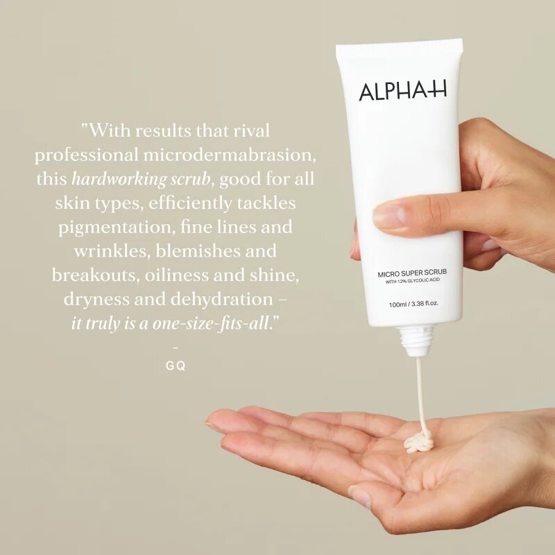 Alpha-H Micro Super Scrub exfoliační gel 100 ml