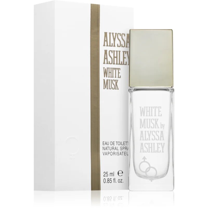 Alyssa Ashley Ashley White Musk toaletní voda pro ženy 25 ml