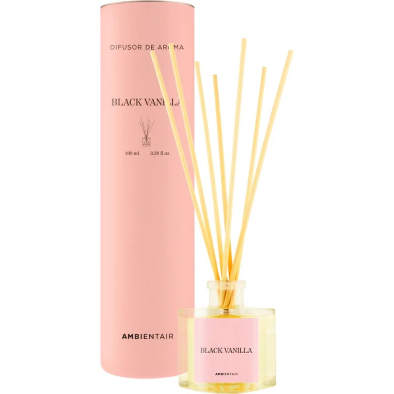 Ambientair COLOURS Black Vanilla aroma difuzér s náplní 100 ml