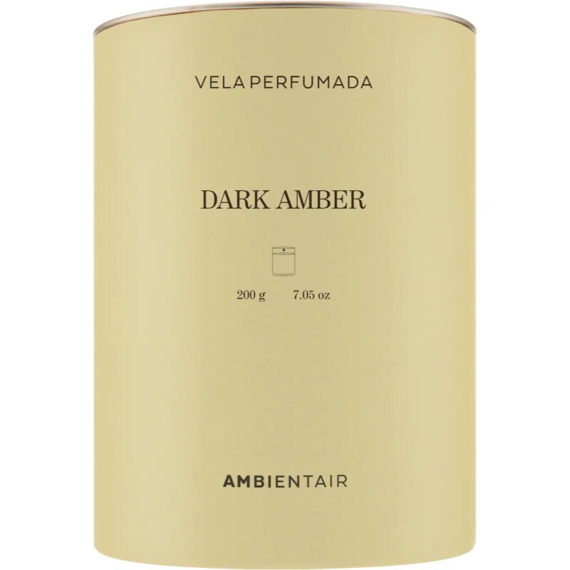 Ambientair COLOURS Dark Amber vonná svíčka 200 g