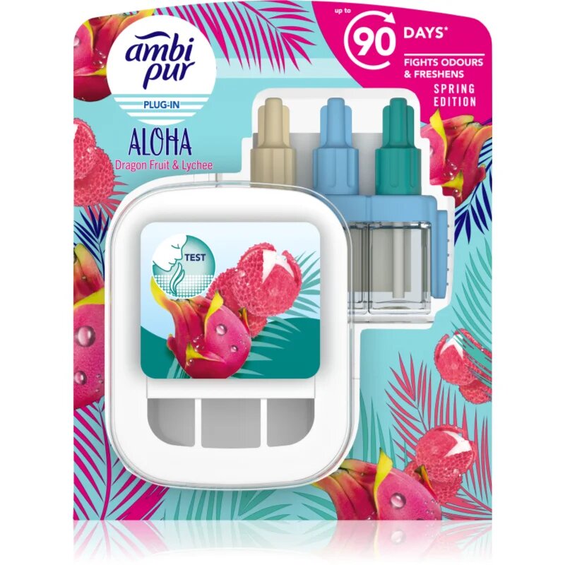 AmbiPur 3volution Aloha elektrický osvěžovač vzduchu s náplní 20 ml