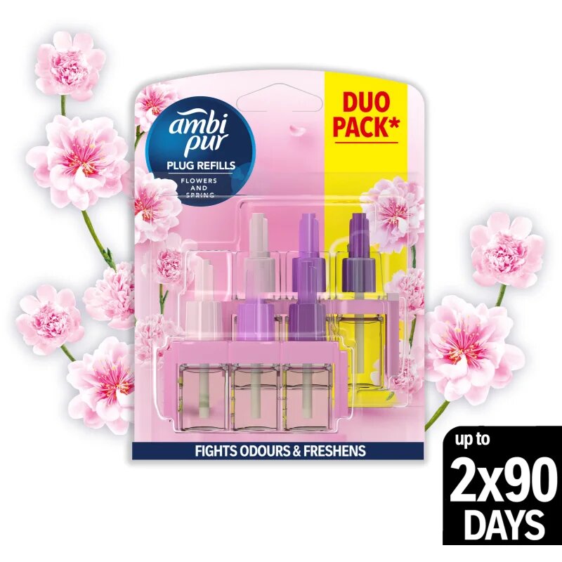 AmbiPur 3volution Flowers&Spring náhradní náplň 2x20 ml