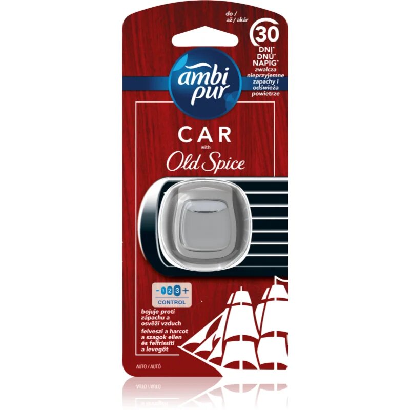 AmbiPur Car Old Spice osvěžovač vzduchu do auta 2 ml