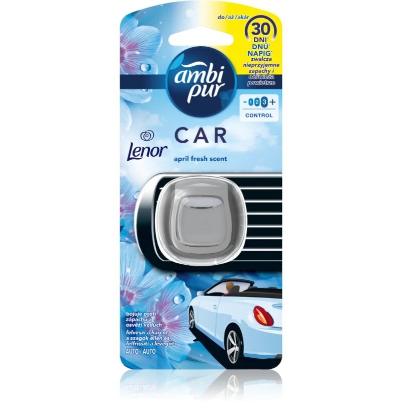 AmbiPur Lenor April Fresh osvěžovač vzduchu do auta 2 ml