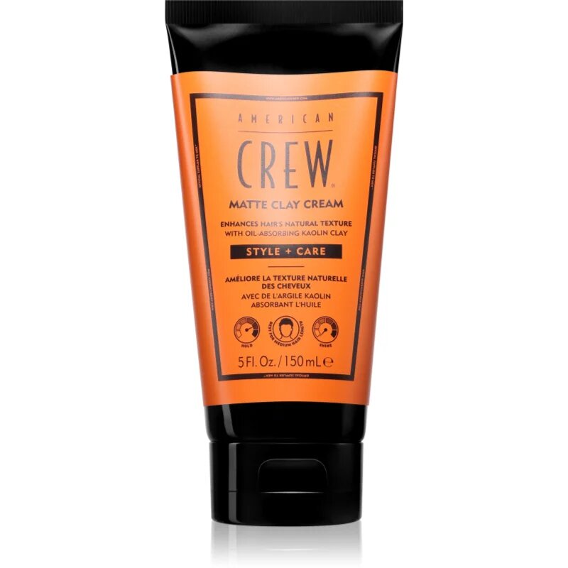 American Crew Matte Clay Cream stylingový gel s matným efektem 150 ml