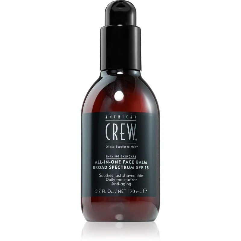 American Crew Shave & Beard ALL-IN-ONE Face Balm Broad Spectrum SPF 15 balzám po holení SPF 15 170 ml