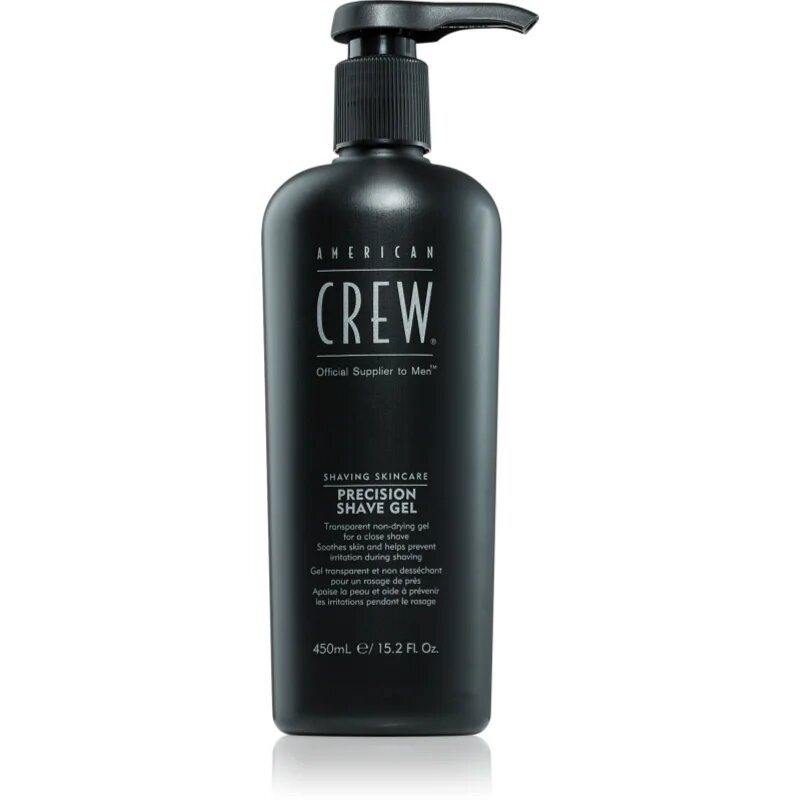 American Crew Shave & Beard Precision Shave Gel gel na holení pro citlivou pleť 450 ml