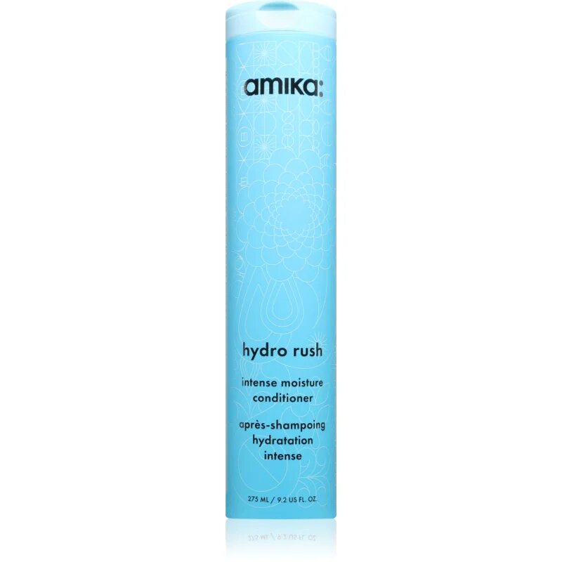amika Hydro Rush Intense Moisture Conditioner hydratační kondicionér pro suché vlasy 257 ml