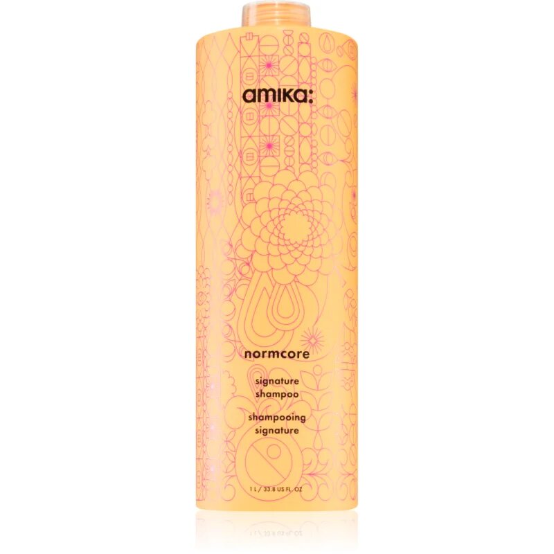 amika Normcore Signature Shampoo jemný šampon pro všechny typy vlasů 1000 ml
