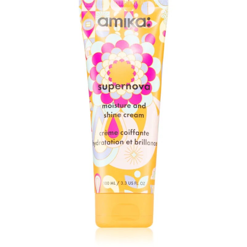 amika Supernova hydratační krém pro lesk a hebkost vlasů 100 ml
