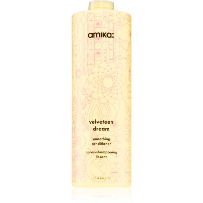 amika Velveteen dream uhlazující kondicionér odolný vzdušné vlhkosti 1000 ml