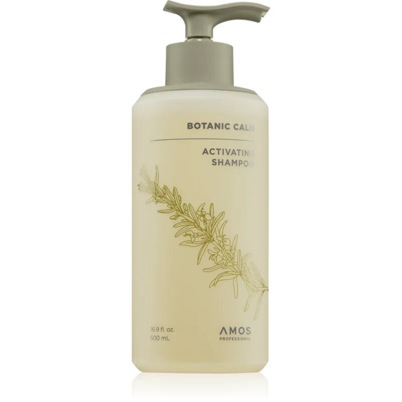 AMOS PROFESSIONAL Botanic Calm Activating Shampoo posilující šampon proti řídnutí vlasů 500 ml