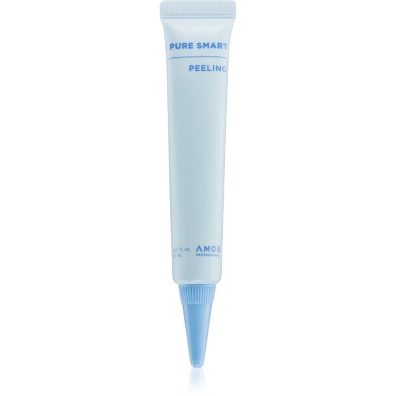 AMOS PROFESSIONAL Pure Smart Peeling peeling na vlasovou pokožku proti lupům 4x20 ml