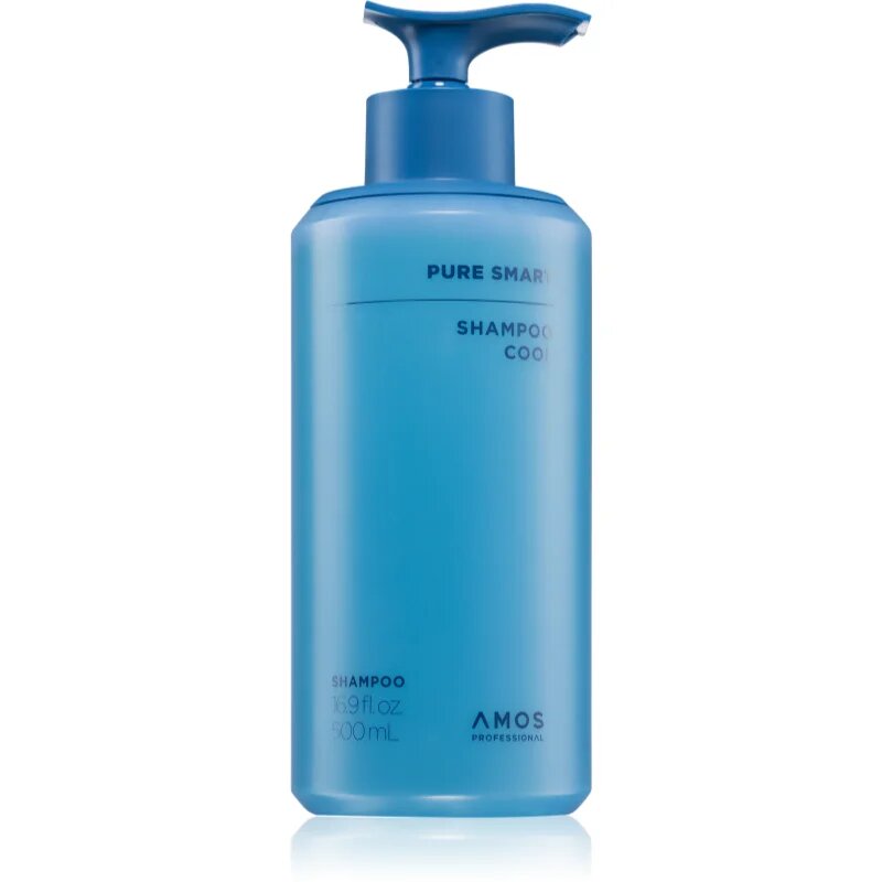 AMOS PROFESSIONAL Pure Smart Shampoo Cool šampon proti lupům s chladivým účinkem 500 ml