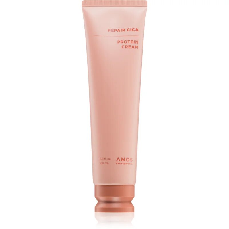 AMOS PROFESSIONAL Repair Cica Protein Cream vyživující a termoochranný krém pro poškozené vlasy 150 ml
