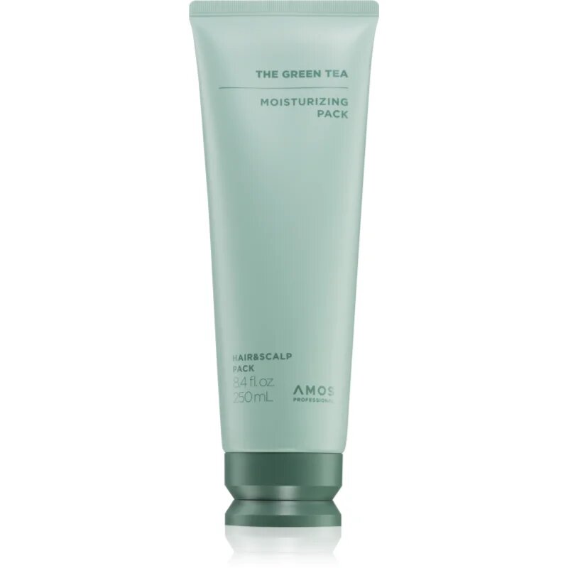 AMOS PROFESSIONAL The Green Tea Moisturizing Pack hydratační balzám proti vypadávání vlasů 250 ml