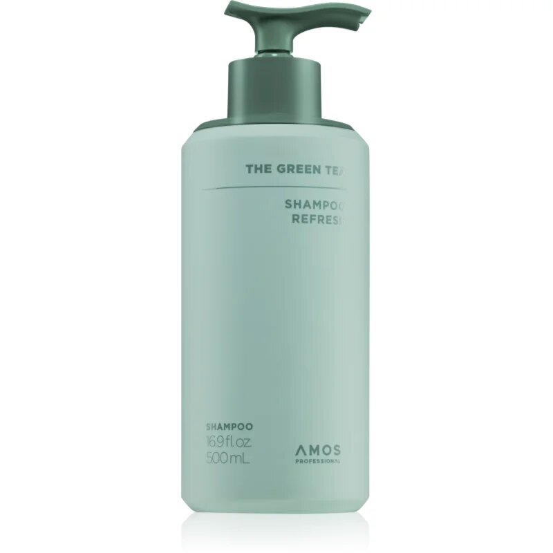 AMOS PROFESSIONAL The Green Tea Shampoo Refresh šampon proti vypadávání vlasů pro normální až suchou pokožku hlavy 500 ml