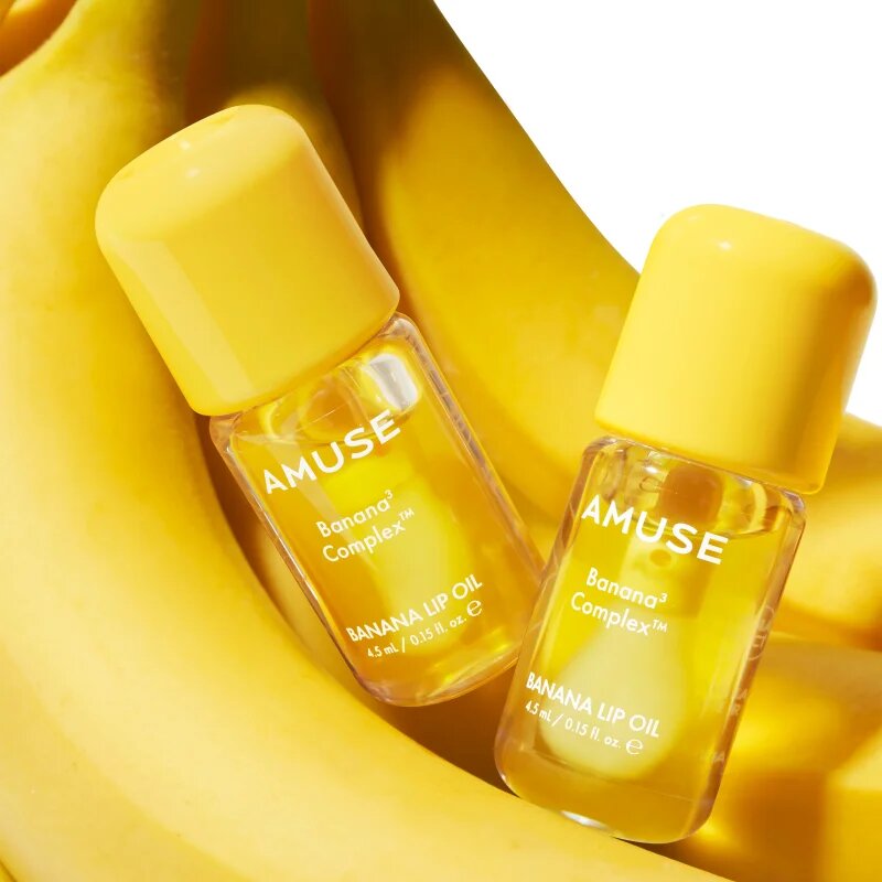 AMUSE Banana Lip Oil Mini Trio dárková sada na rty