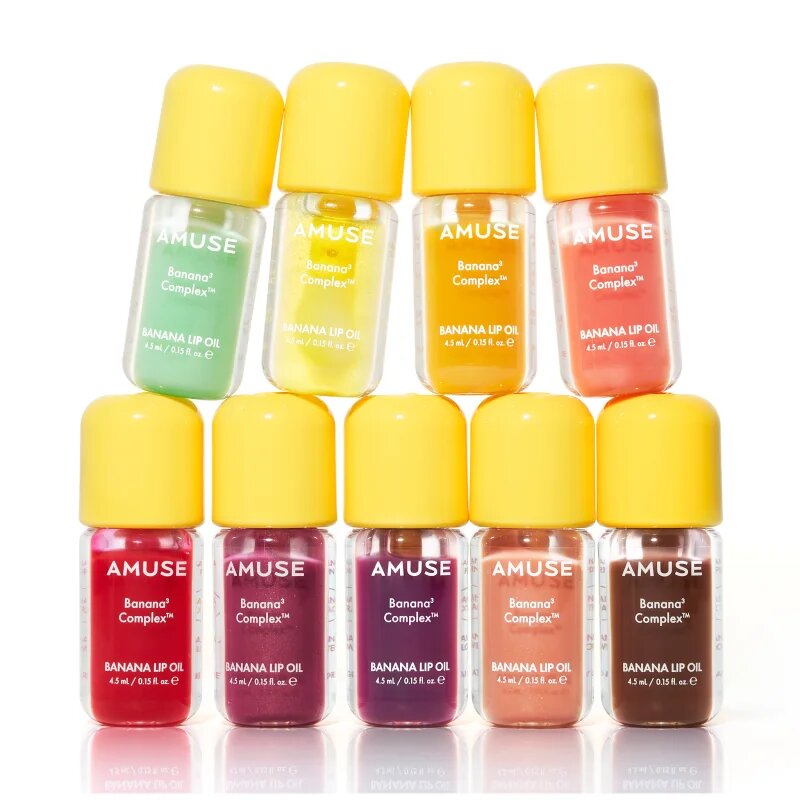 AMUSE Banana Lip Oil Mini Trio dárková sada na rty