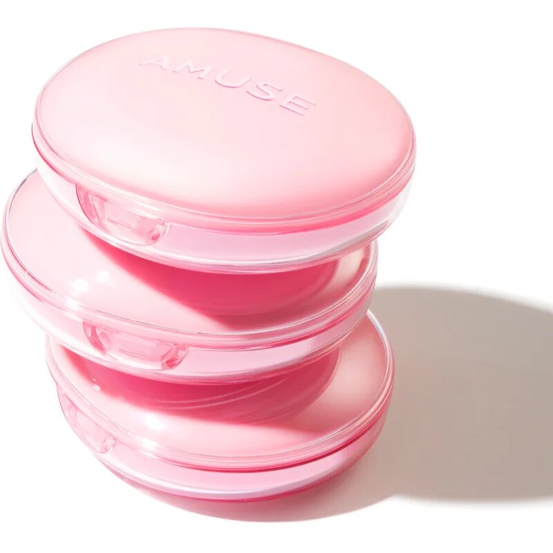 AMUSE Dew Power Vegan Cushion dlouhotrvající make-up v houbičce pro rozjasnění a vyhlazení pleti odstín 1.5 Natural 15 g