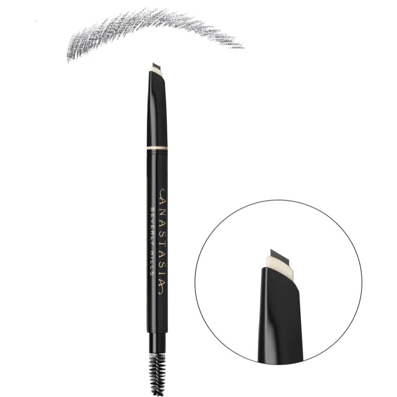 Anastasia Beverly Hills Archibrow Pencil precizní tužka na obočí s kartáčkem odstín Ebony 0.05 g