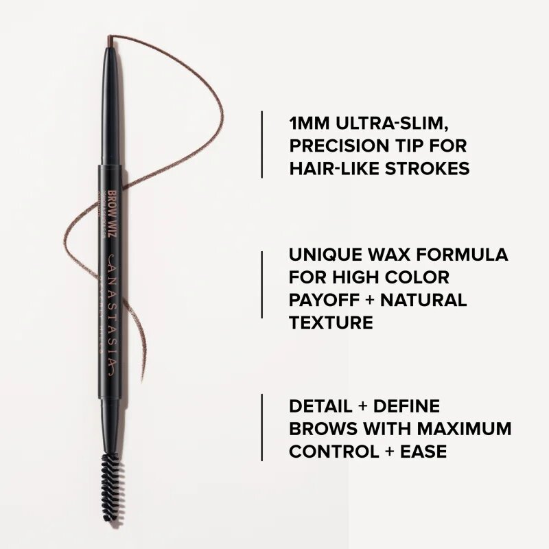 Anastasia Beverly Hills Brow Wiz precizní tužka na obočí odstín Dark Brown 0.09 g