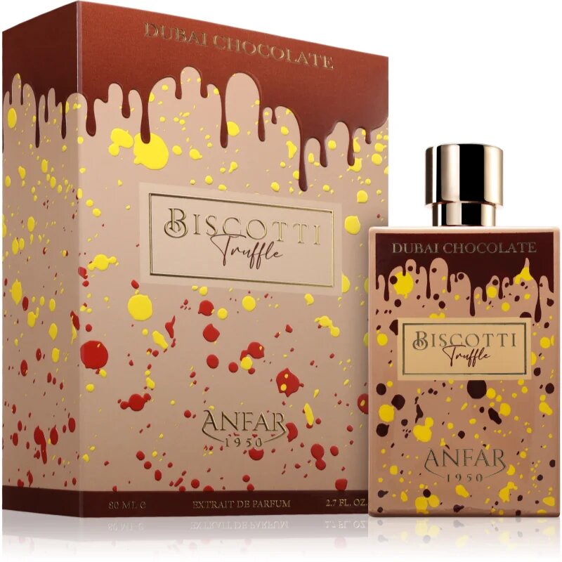 Anfar Dubai Chocolate Biscotti Truffle parfémový extrakt unisex 80 ml