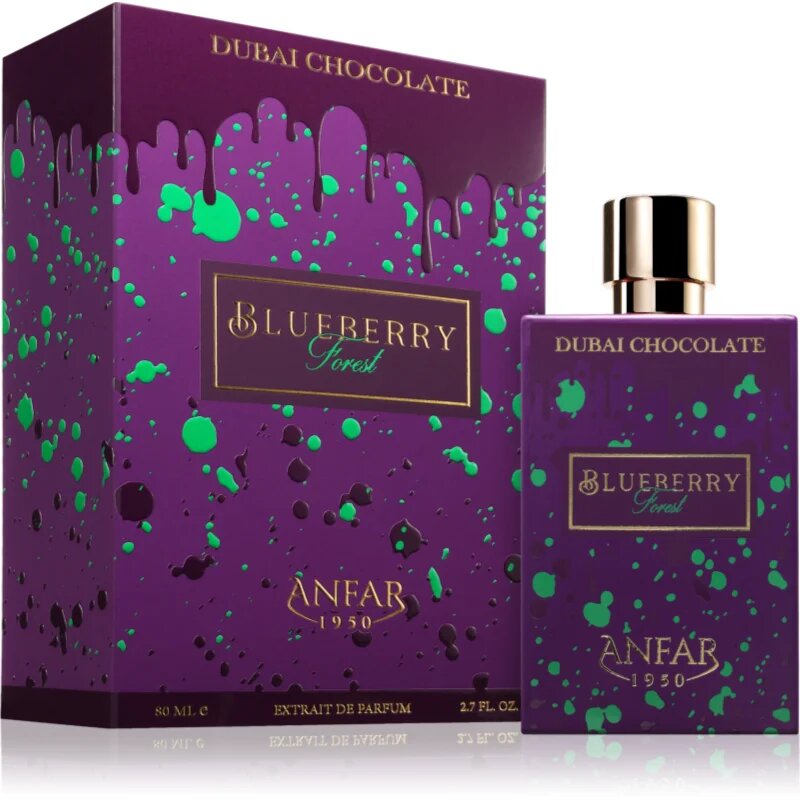 Anfar Dubai Chocolate Blueberry Forest parfémový extrakt unisex 80 ml
