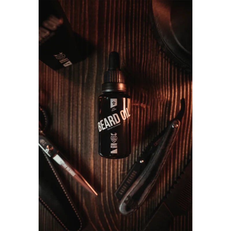 Angry Beards Jack Saloon Beard Oil olej na vousy 30 ml