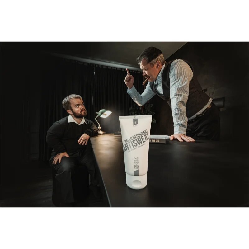 Angry Beards Sit&Chill Balls Deodorant Antisweat Intimní deodorant pro muže 75 ml