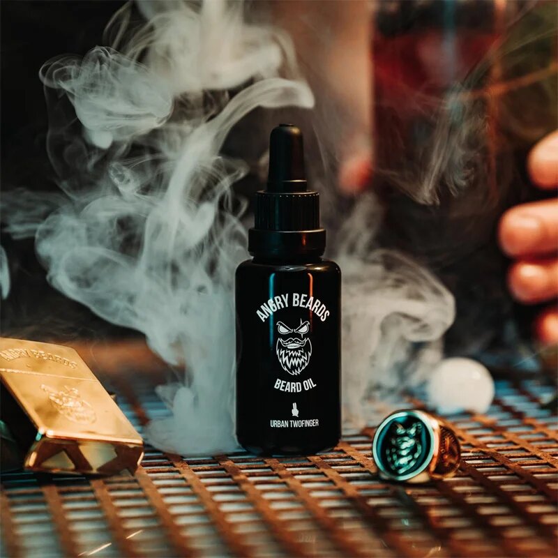 Angry Beards Urban Twofinger Beard Oil olej na vousy 30 ml