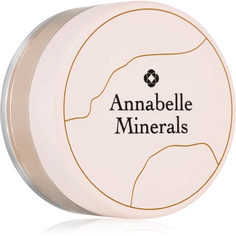Annabelle Minerals Coverage Mineral Foundation minerální pudrový make-up pro dokonalý vzhled odstín Natural Light 4 g