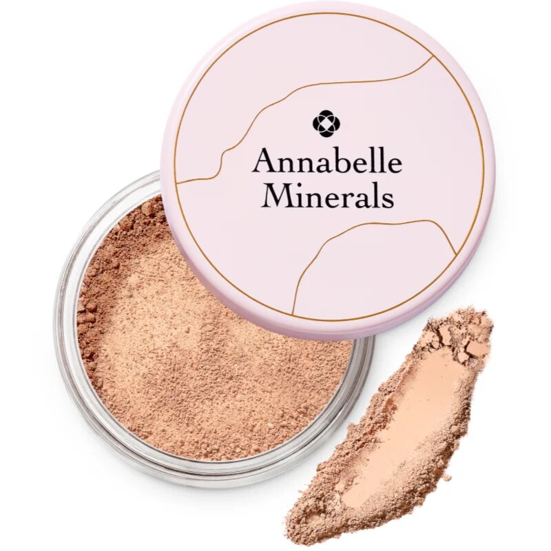 Annabelle Minerals Matte Mineral Foundation minerální pudrový make-up pro matný vzhled odstín Golden Light 4 g
