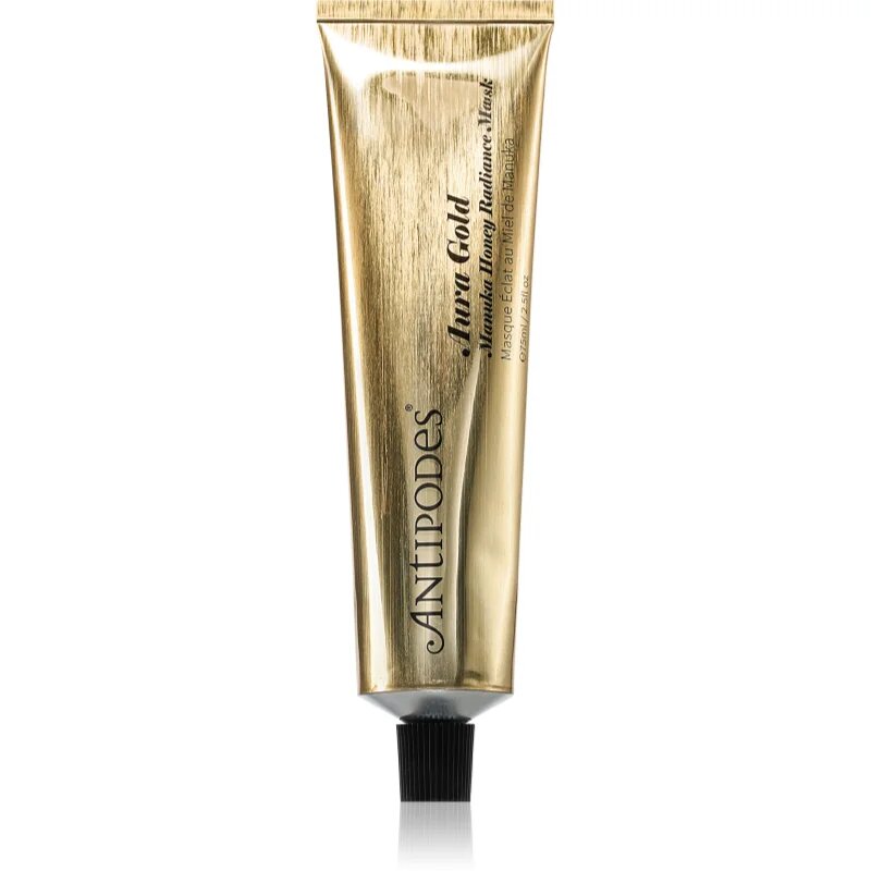 Antipodes Aura Gold Manuka Honey Radiance Mask rozjasňující pleťová maska s vitaminem C 75 ml
