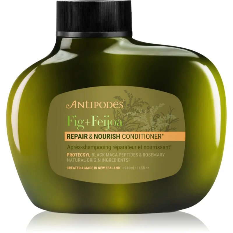 Antipodes Fig + Feijoa Repair & Nourish hloubkově vyživující kondicionér pro suché a poškozené vlasy 340 ml
