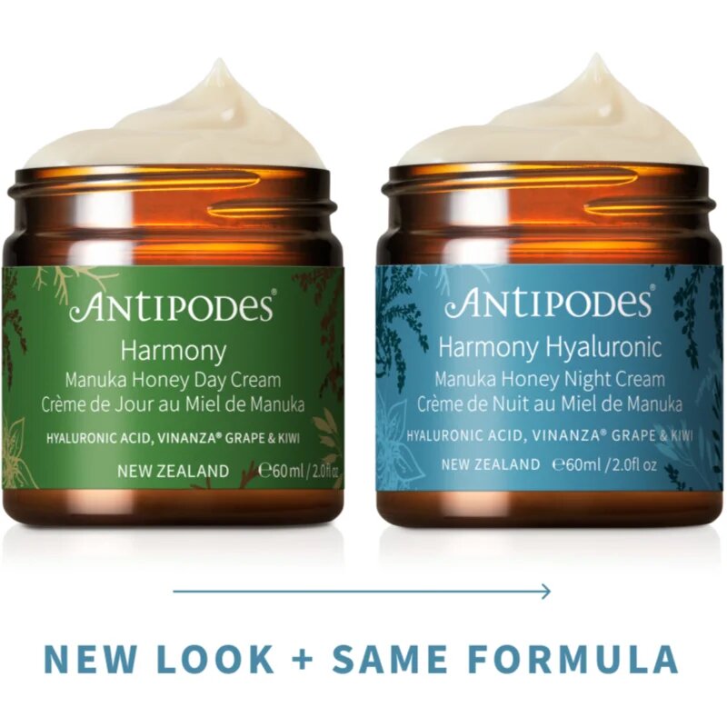 Antipodes Harmony Hyaluronic Manuka Honey Night Cream hydratační noční krém 60 ml