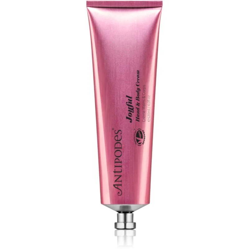 Antipodes Joyful Hand & Body Cream vyživující krém na ruce a tělo s vůní černého rybízu 120 ml