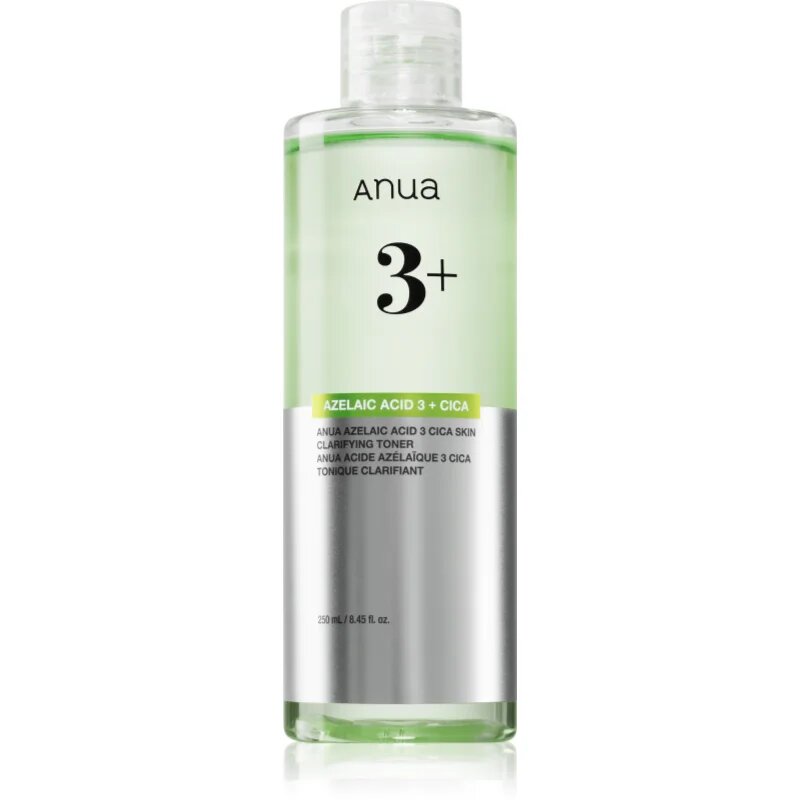 Anua Azelaic Acid 3+ Cica Clarifying Toner zjemňující tonikum se zklidňujícím účinkem 250 ml