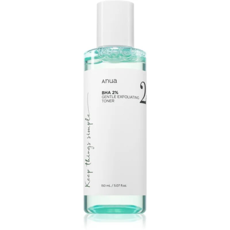 Anua BHA 2% Gentle Exfoliating Toner jemné exfoliační tonikum pro problematickou pleť akné 150 ml