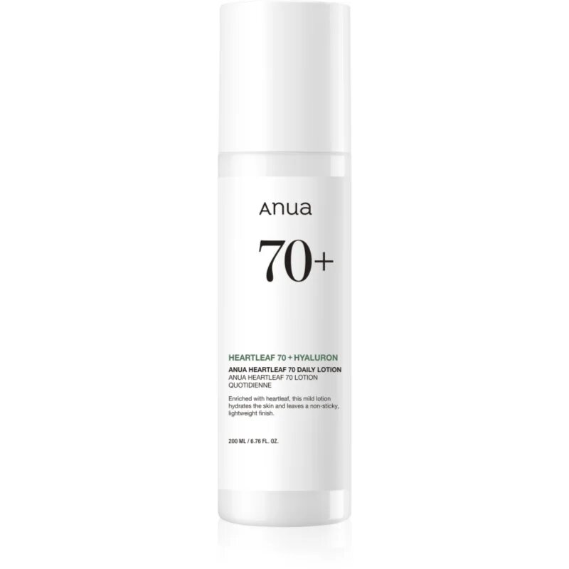 Anua Heartleaf 70% Daily Lotion intenzivně hydratační emulze 200 ml