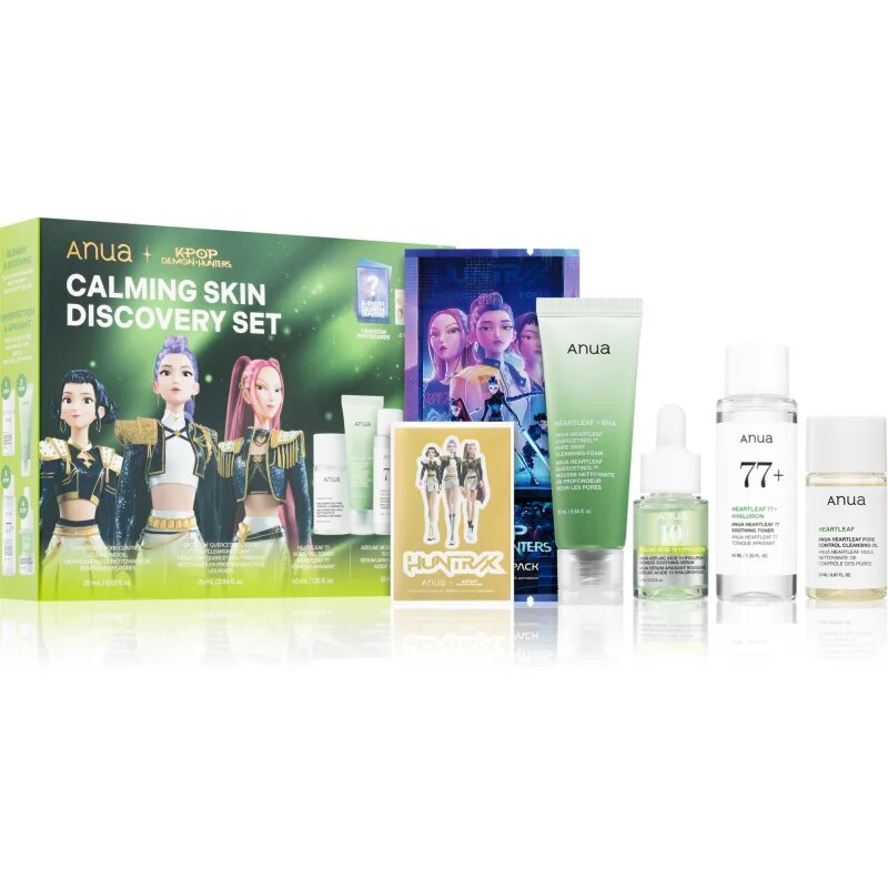 Anua K-Pop Demon Hunters Calming Skin Discovery Set dárková sada pro zklidnění pleti