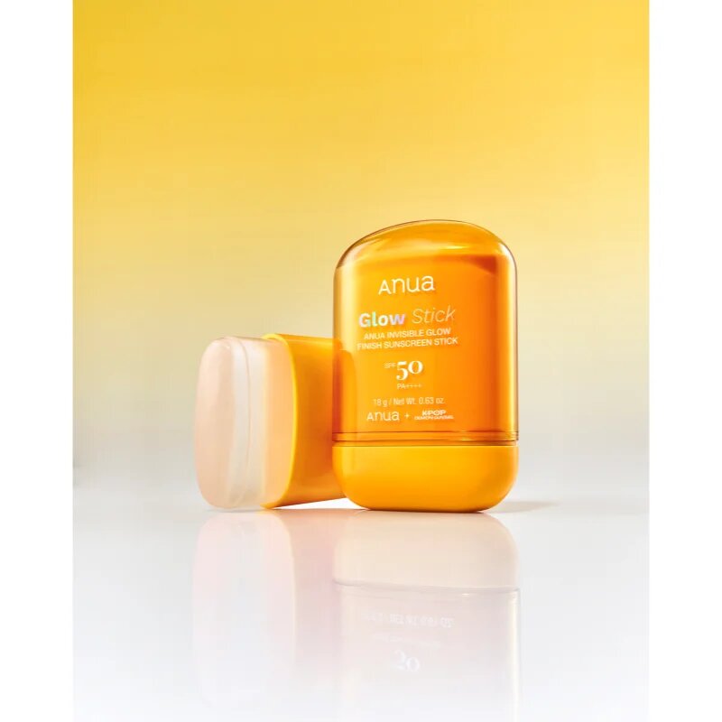 Anua K-Pop Demon Hunters Invisible Glow Finish Sunscreen ochranná hydratační tyčinka s rozjasňujícím efektem SPF 50 18 g